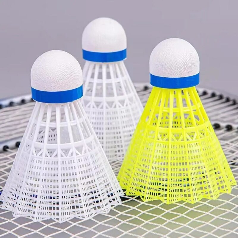 1 Stuk Nylon Badminton Licht Training Bal Plastic Gefonmed Outdoor Kurk Sportaccessoires Badminton Shuttle J1i6