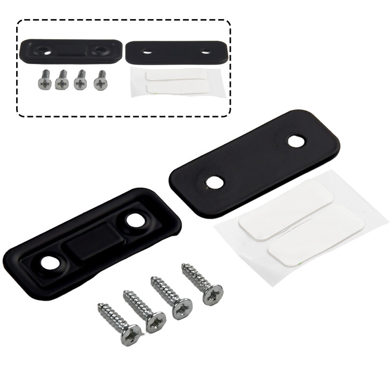 Magnetic Cabinet Catches With Screw Adhesive Invisible Door Closer Stop For Wardrobe Door Drawers Waterproof Furniture Hardware