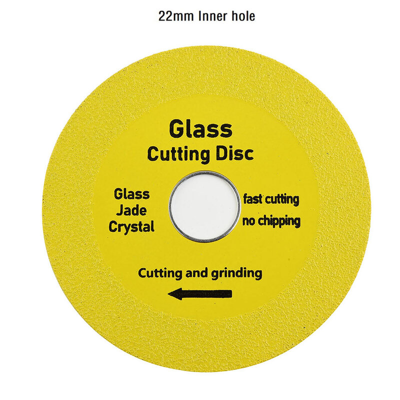 Lama per disco da taglio per vetro 1pc 100mm per lama per sega per piastrelle di ceramica lucidatura per marmo utensili abrasivi mole per smerigliatrice
