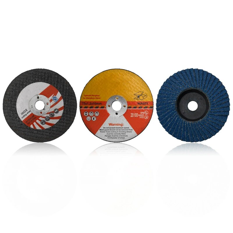 Resin Saw Blade Cutting Discs Rotary Blade 15pcs/set 75mm Abrasive Accessories For Angle Grinder Grinding Wheels