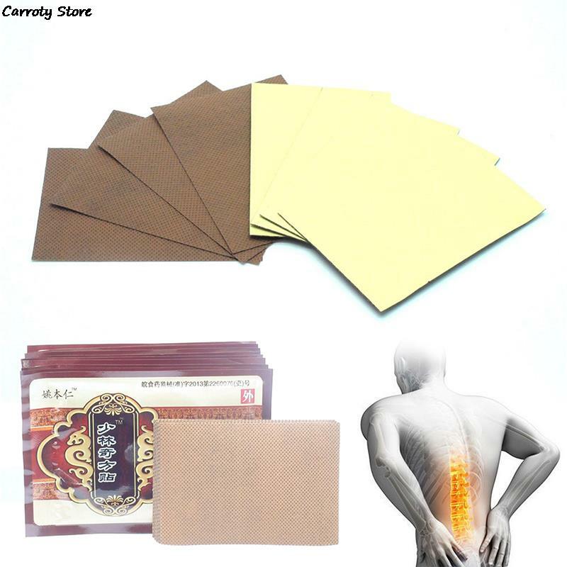 8Pcs Chinese Shaolin Medical Patches Health Care Pain Relieving Plasters Arthritis Back Pain Relieve