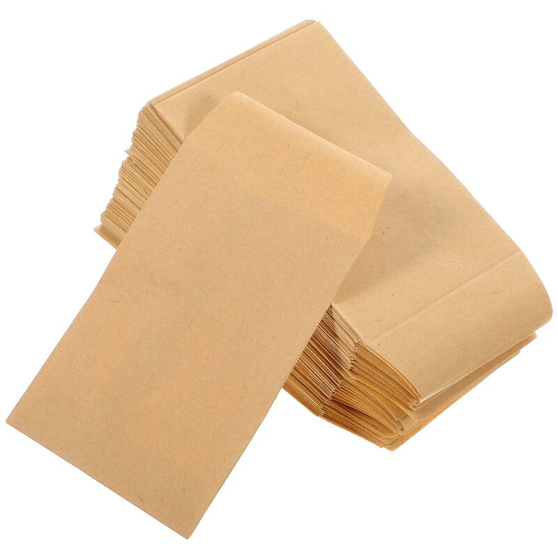 Envelope vintage para cartões-presente de sementes, economia de dinheiro, negócios, pequeno para sementes, usado para armazenar envelopes, 100 pcs