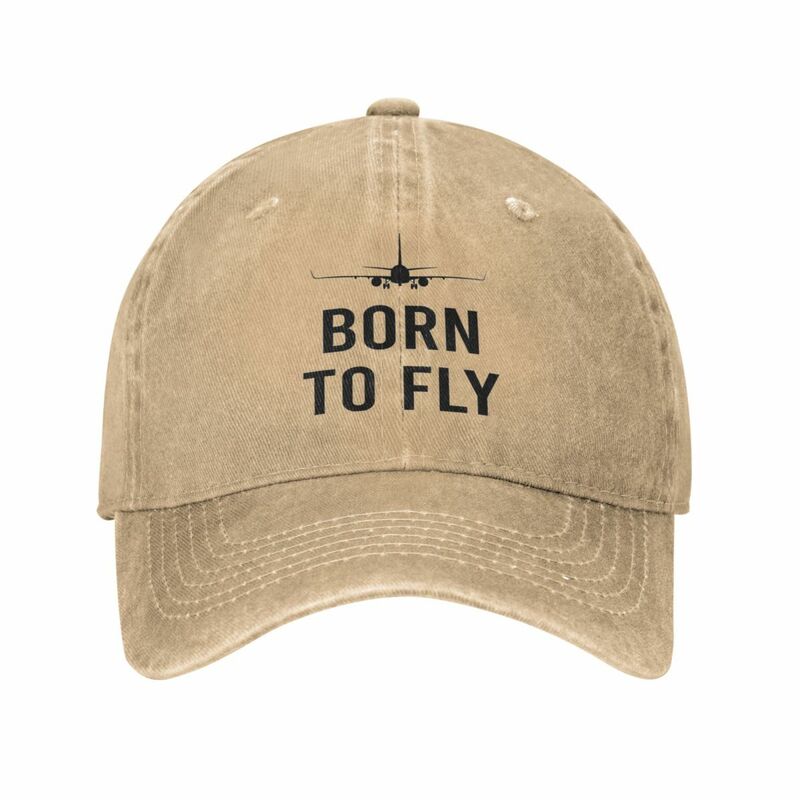 Pilotka czapka z daszkiem urodzona do latania na łyżwach tenisowych hurtowo prana czapka typu Trucker mężczyzn kobiety y2k urocze własne Logo czapki baseballowe