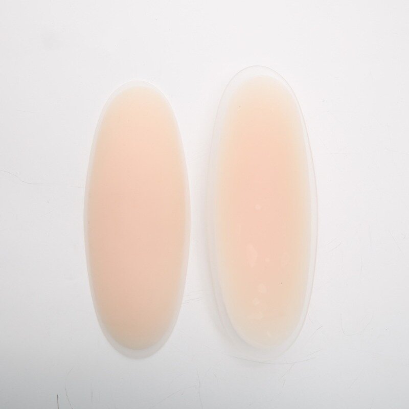 Self Adhesive Silicone Leg Pad Is Bent or Thin Leg Gel Is Used To Block The Scar and Birthmark on The Leg