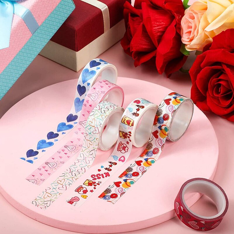 Op Maat Gemaakte Producten Groothandel Bedrukt Schattige Kawaii Japanse Decoratie Maskeren Custom Zelfklevende Washi Tape
