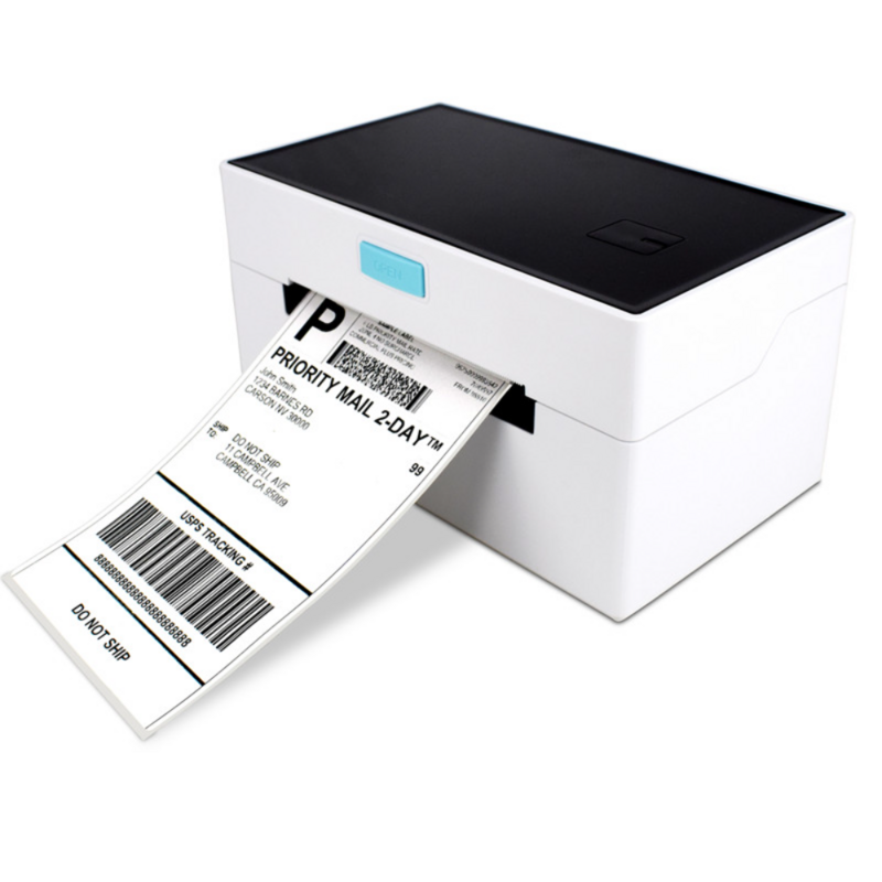 Impresora térmica de etiquetas adhesivas para facturas, Mini USB, Bluetooth, 4 pulgadas, dirección de envío, inalámbrica, BT, código de barras, 4X6