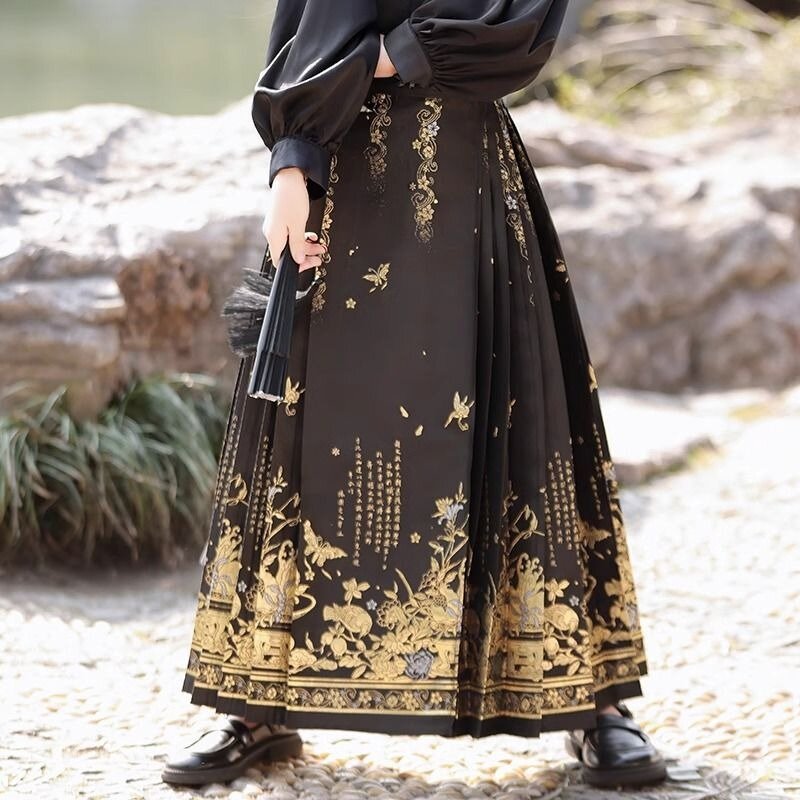 Falda de cara de caballo para niñas, traje de spadswoman, Hanfu tradicional de la dinastía Tang, vestido de Cosplay de Hanfu, ropa de estilo étnico Vintage