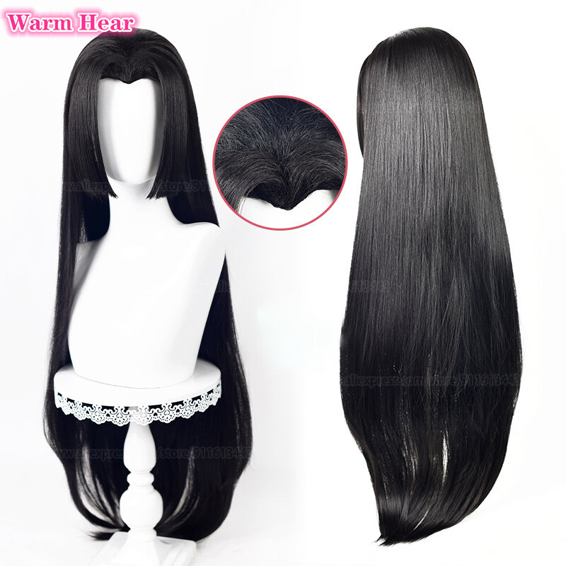 Высококачественный парик hanboa для косплея, длиной 100 см, парик Boa Hancock, парики из черного парика, термостойкие, женский парик с крышкой