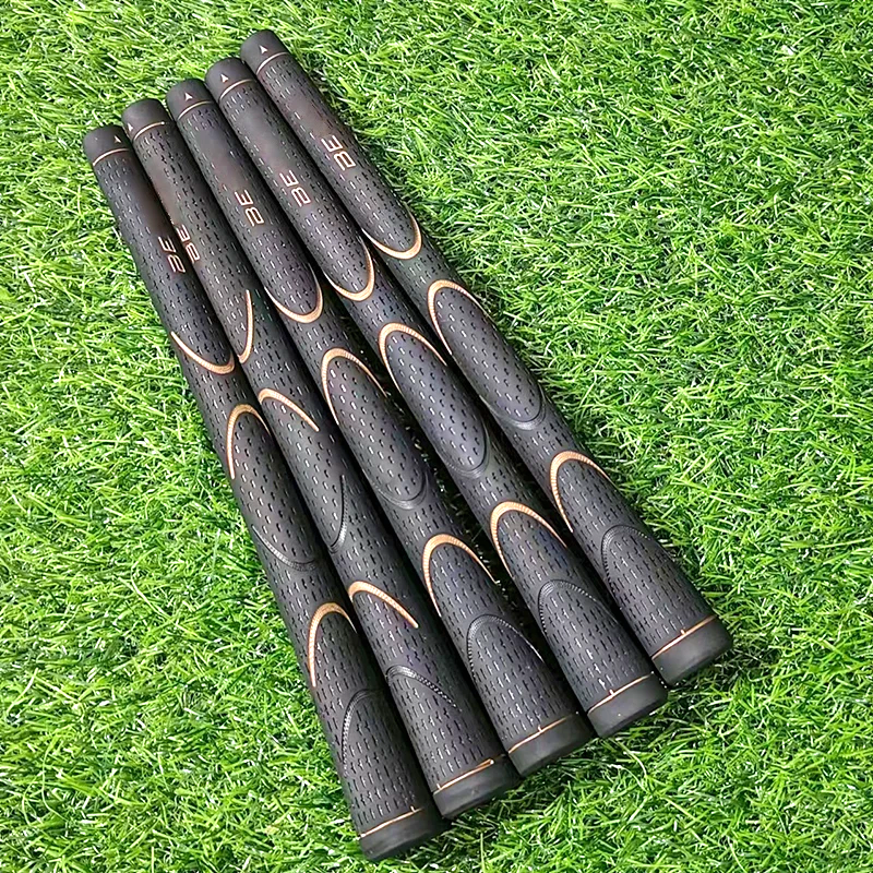 Golf Club Grips for Men and Women, High Quality, Natural Rubber, 60 /58R Soft, Anti-skid, Golf Irons, Woods, Universal Grips