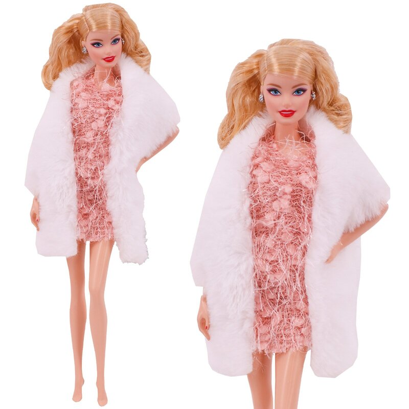 Ropa de muñeca Barbies, vestido hecho a mano, abrigo de moda, pantalones superiores, ropa para muñecas Barbie, accesorios para muñecas, regalos de juguete para niñas