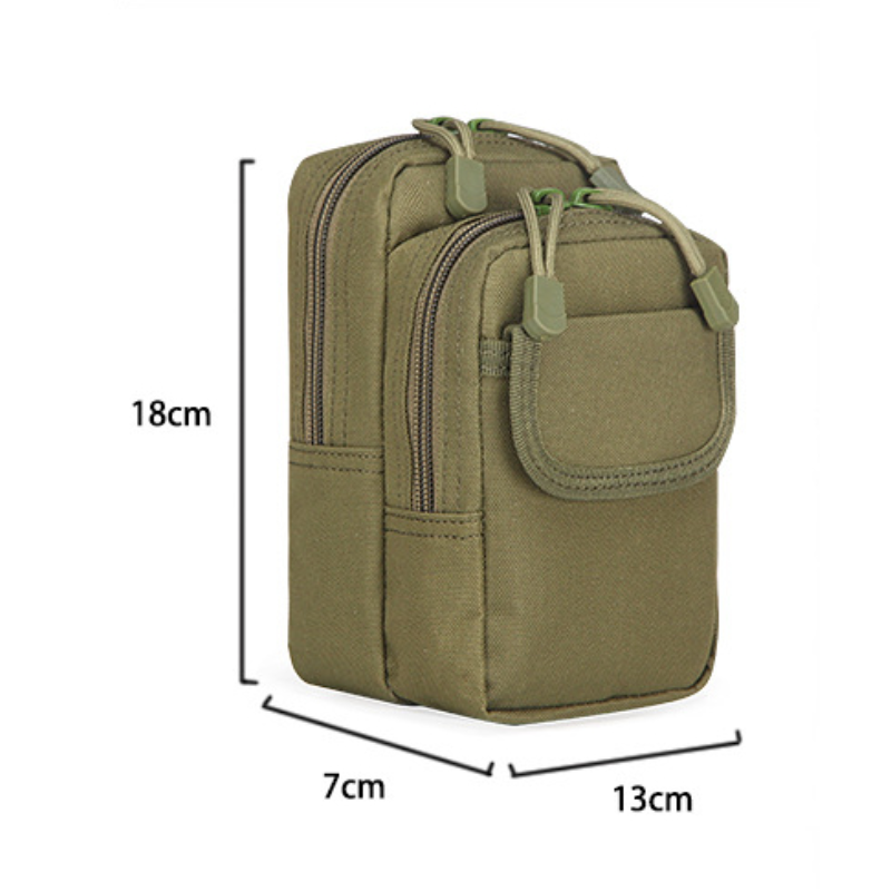 Chikage High Quality Military Tactical Fanny Pack Outdoor Trevel Climbing Waist Pack Multi-function Peraonality Chic Phone Bags