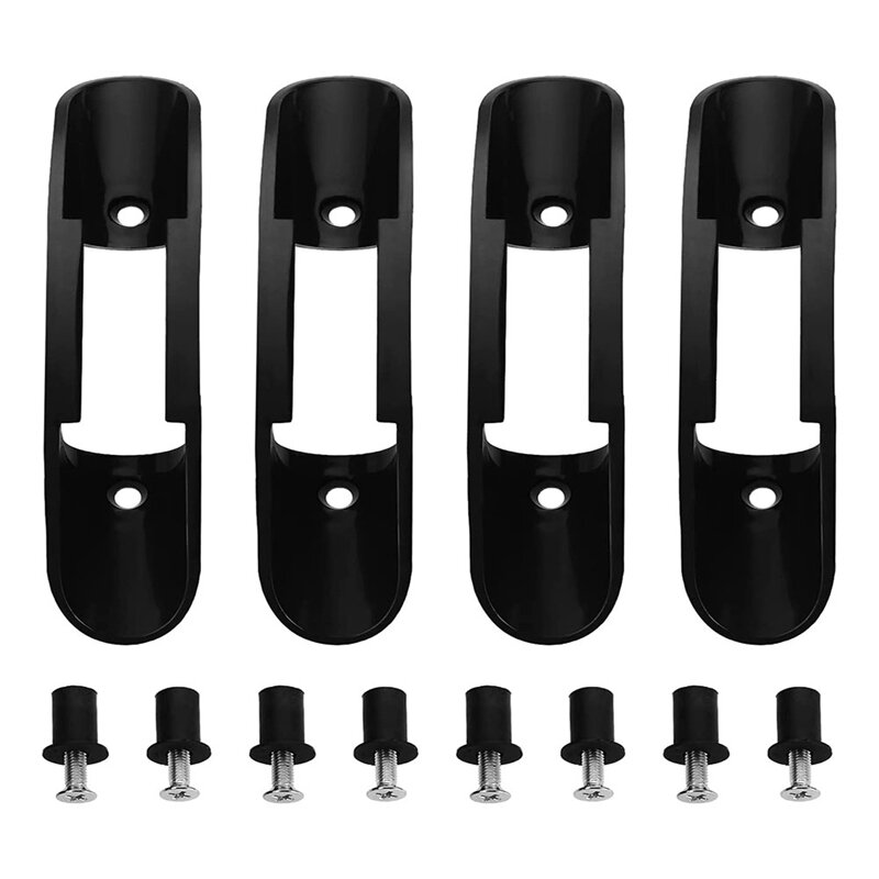 1 Set Paddle Clip Accessories Kayak Mount Clips Kayak Paddle Holder Clips + Screws For Boat Canoe Kayak Accessories
