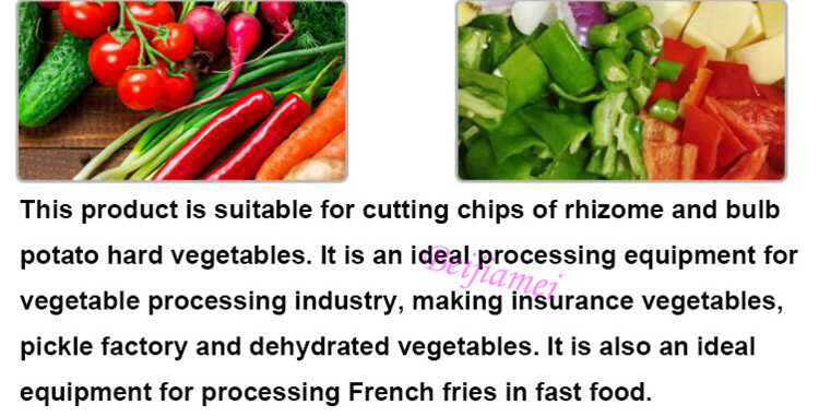 Commercial French Fry Cutter Machine Automatic Potato Strips Slicer Vegetable Fruit Carrot Press Cutting Machines