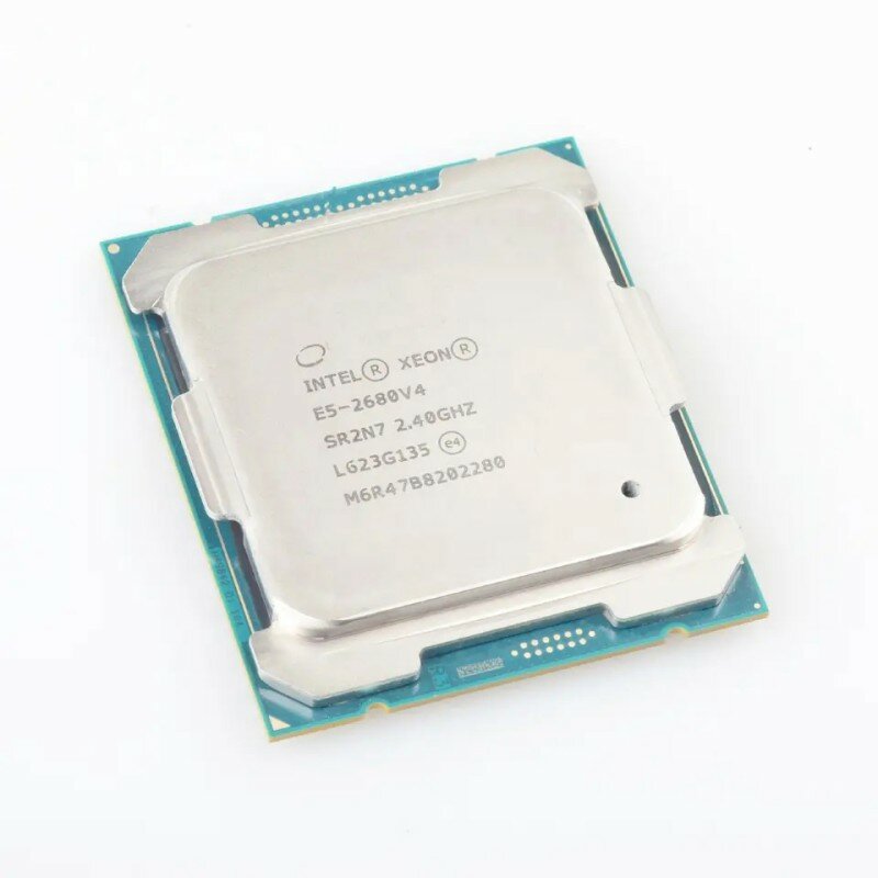 E5 -2680V4 E5 2680 v4, Suporta Placas-Mãe X99, 2,40 GHz, 14 núcleos, 35M, 14nm, LGA2011-3 TPD, 120W, Cpu de alta qualidade