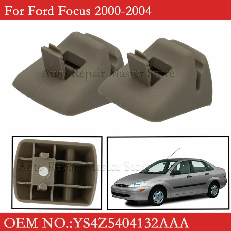 Зажим для автомобильного солнцезащитного козырька YS4Z5404132AAA, зажим с крючком для Ford Focus 2000-2004, аксессуары для интерьера автомобиля