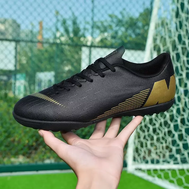 Soccer Shoes Society Grass Indoor Sports Fast Football Field Boots Futsal Non Slip Footwea Professional Children Kids Sneakers