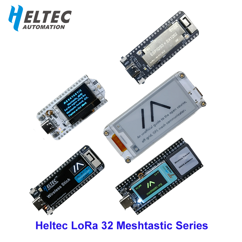 Heltec Meshtastic compatible con la serie ESP32 LoRa V3, placa combinada con Chip SX1262, Bluetooth, WiFi, malla de conexión GPS LoRa