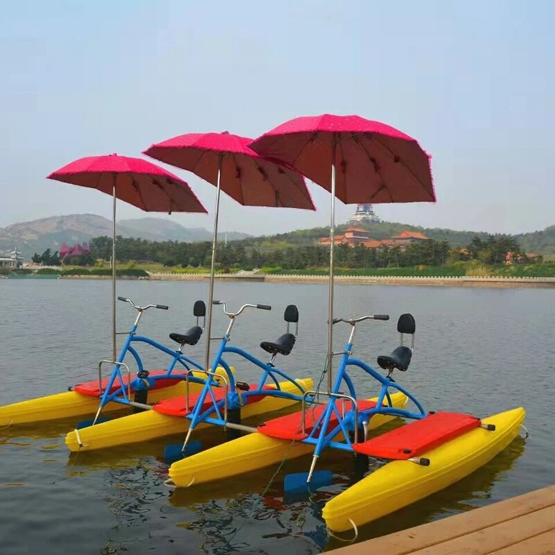 Niestandardowy rozmiar wysokiej jakości nadmuchiwane morskie bananowe rurki rowerek wodny pływające do wody rower