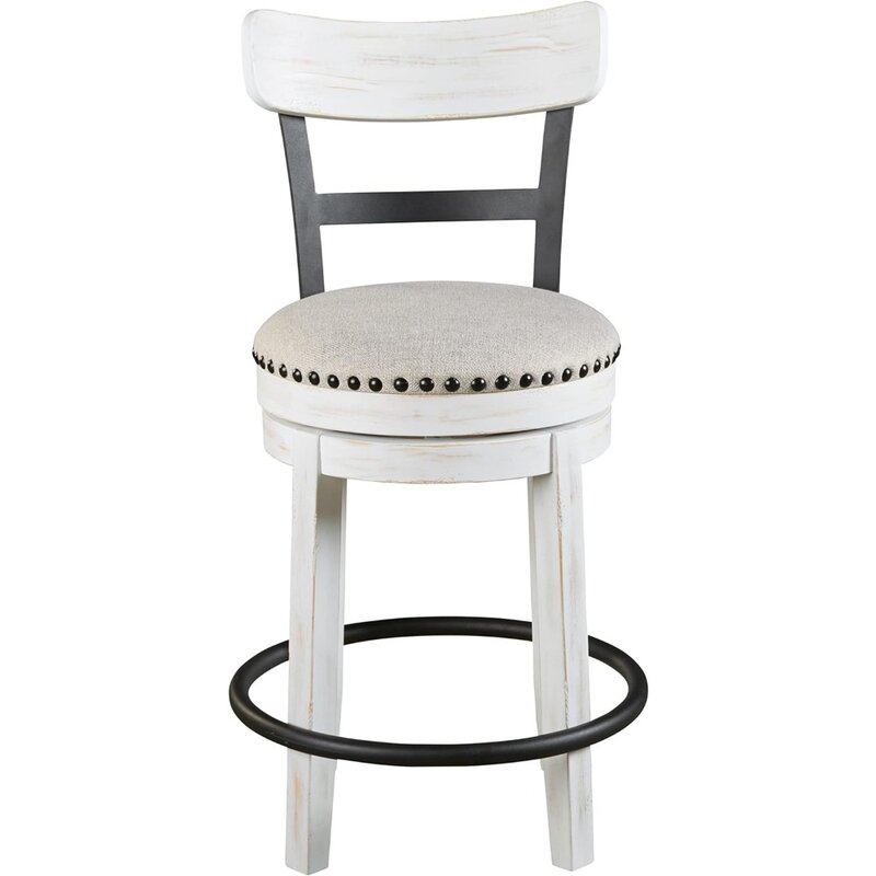Современный Вращающийся барный стул Valebeck 24,5 дюйма, высокие стулья для кухни, барные стулья, стулья для гостиной, стул для дома