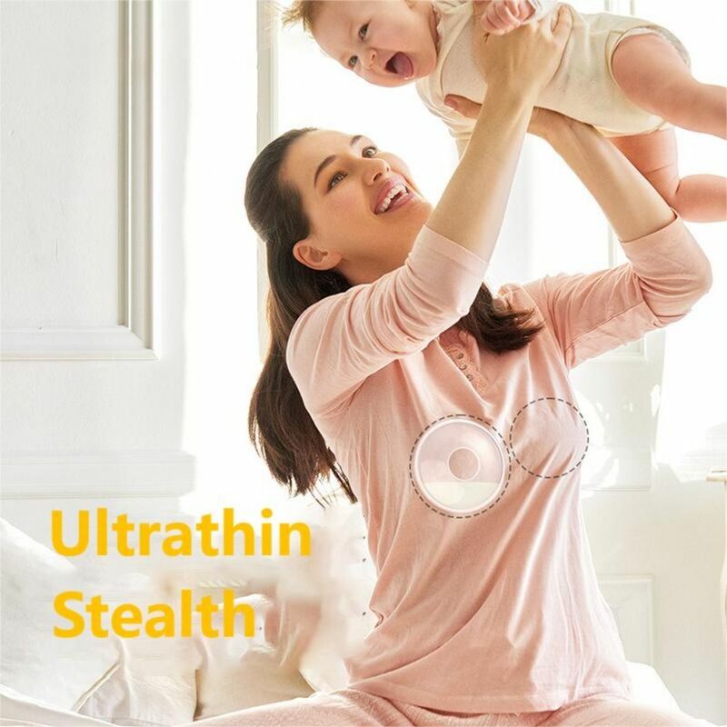 2PCS Soft Anti Galactorrhea Pad Useful Safe Reusable Nursing Pad Milk Leaking Silicone Breast Milk Collector Breast