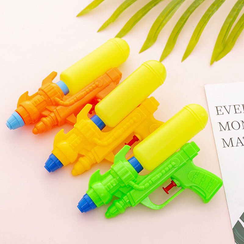 Pistolet na wodę z tworzywa sztucznego dla dzieci pistolet na zabawki na zewnątrz dla dorosłych letnie wakacje zabawki na plażę do zabawy w wodzie pistolet na wodę