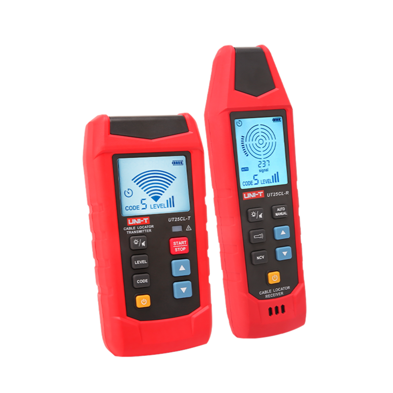 UNI-T UT25CL Handheld Cable Locator NCV Non-contact Electrical Test Electrical Safety Detector Trace Underground Cable Paths.
