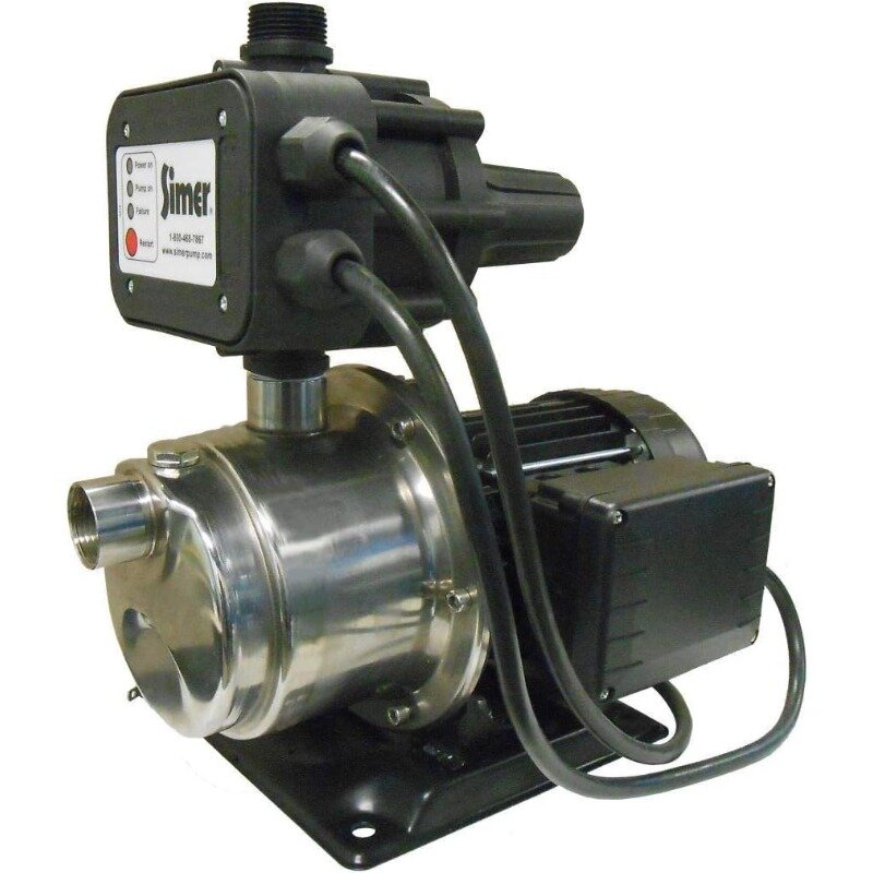 Simer 3075SS-01 pompa Booster pressione 3/4 HP