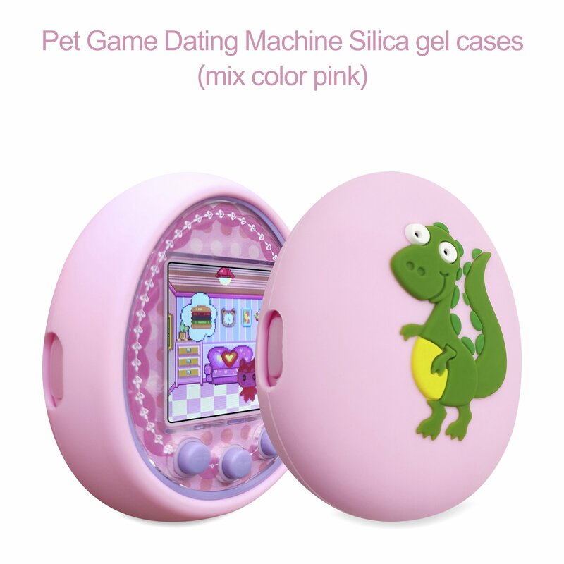 สำหรับเกมสัตว์เลี้ยง Dating Machine Tamagotchis Virtual ดิจิตอลอิเล็กทรอนิกส์สัตว์เลี้ยงเกมเครื่องป้องกันป้องกันซิลิโคนเปลือก
