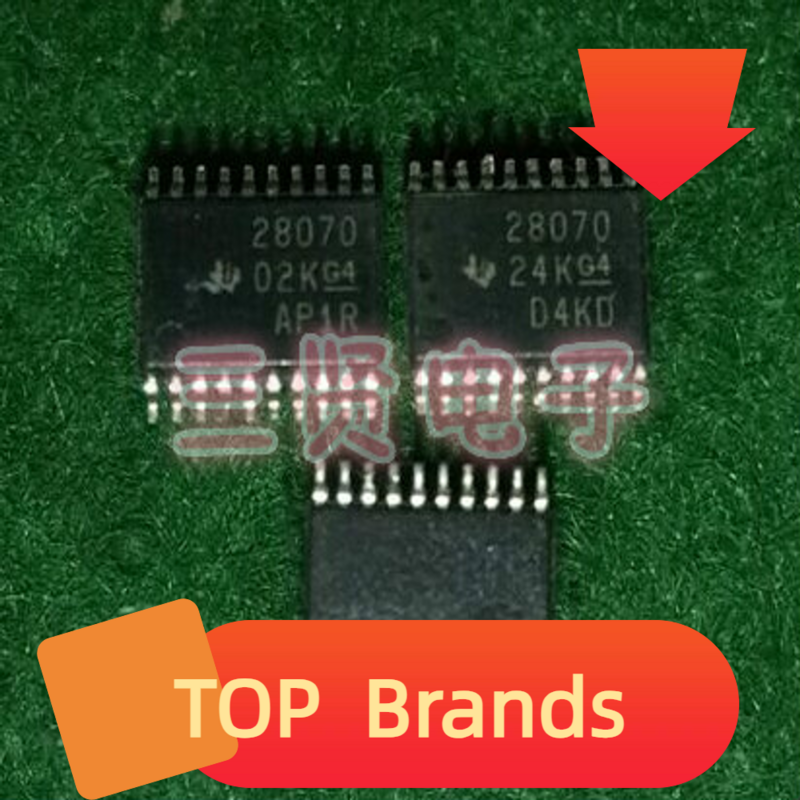 Chipset original do IC, UCC28070PW, TSSOP-20, 28070, 10 PCes, novo