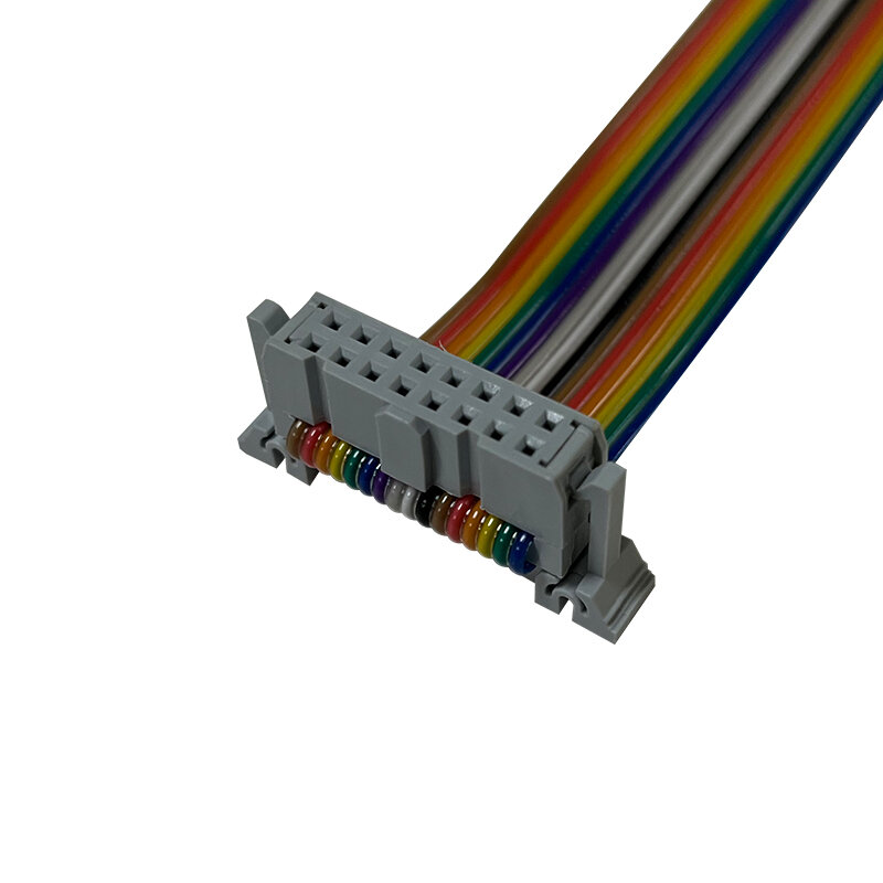 LED 디스플레이 모듈 리시버 케이블 신호 케이블, 순수 구리 플랫 리본, 16 핀 플랫 케이블, 16 P, 10PCs, 2.54mm 피치
