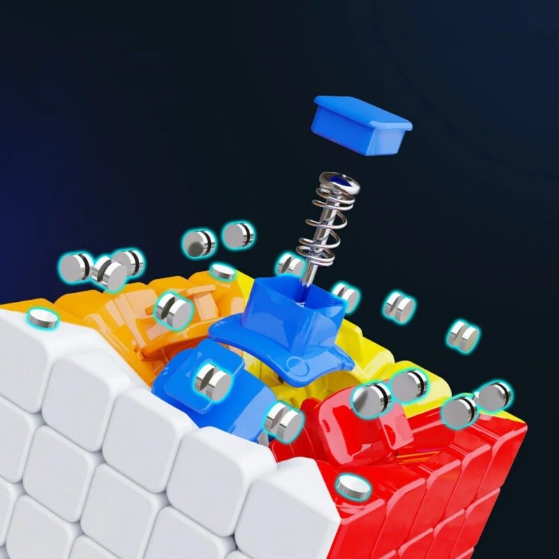 Sengso Yufeng Maglev magiczna kostka 3x3/4x4/5x5x5 kulka magnetyczna rdzeń szybkość zawodowa Puzzle dla dzieci zabawka spinner magii kostek 3 × 3