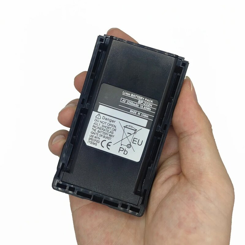 BP-232H Bateria portátil Walkie Talkie, Substituição, Rádios em dois sentidos, IC-A14, IC-F15, IC-F16, IC-F24, IC-F25, IC-F26, IC-F33