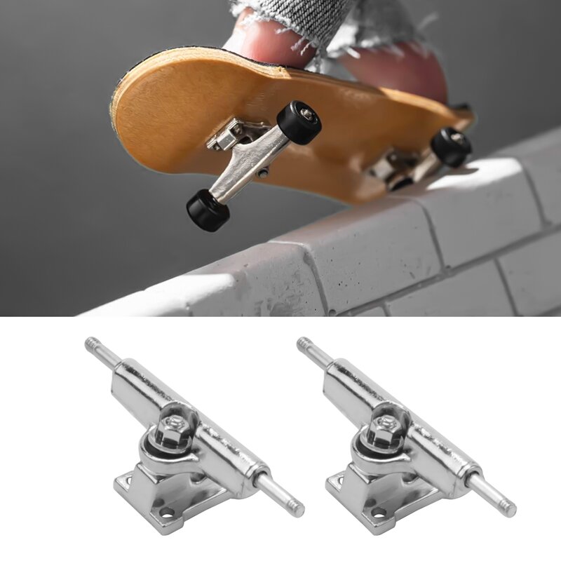 10 Pcs 29Mm Fingerboard Trucks Finger Skateboard Deck With Nuts With Spanner Screwdriver For Finger Skateboards