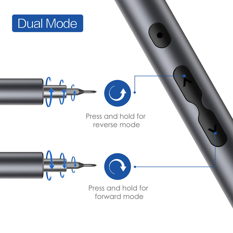 Zestaw wkrętaków elektrycznych precyzja 28 w 1 zestawy narzędzi zasilania bezprzewodowa bezprzewodowa bezprzewodowa magnetyczna Mini mała końcówka do długopisu Xiaomi