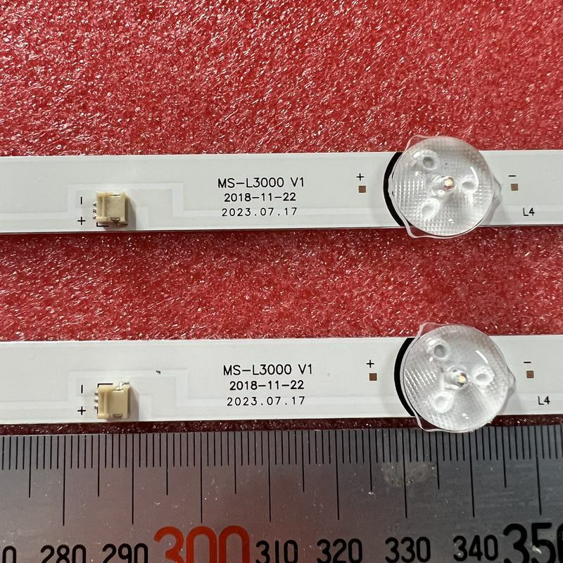 6LED(6V) 568mm lampu latar LED Strip untuk MS-L3000 V1 PTV3215ILED 3215ILED