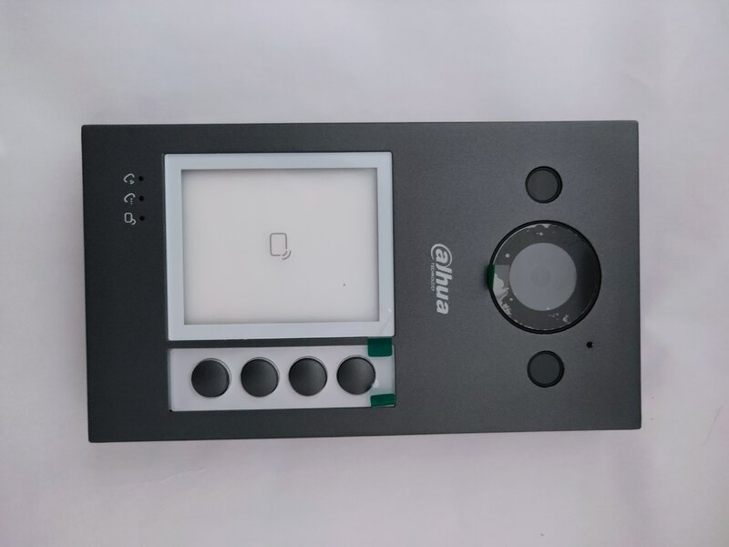La stazione di porta della Villa IP & wi-fi Dahua VTO3311Q-WP supporta videochiamate bidirezionali con monitor interni, due serrature