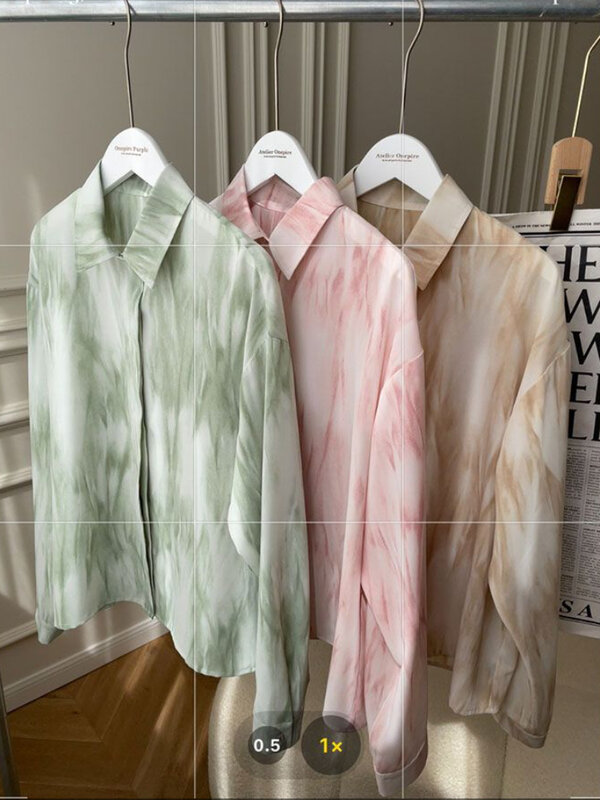 Женские рубашки, шикарные весенние топы с галстуком-бабочкой, изящные винтажные дизайнерские свободные темпераментные рубашки с лацканами, офисные женские рубашки в Корейском стиле