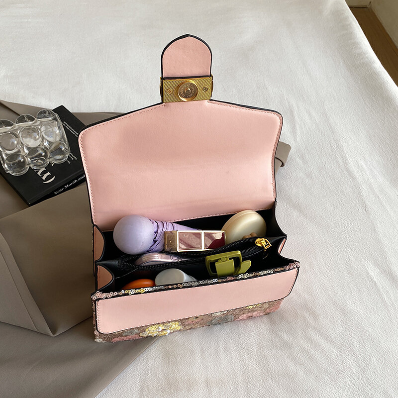 Женская сумка 2024, трендовые сумки, дизайнерские Роскошные Брендовые женские сумки на плечо, Маленькая женская сумка-мессенджер через плечо с клапаном