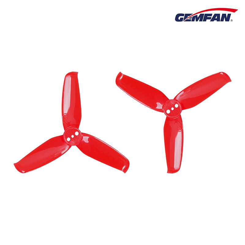 16pcs/8pairs GEMFAN Flash 2540 2.5x4 2.5 Inch 3-Paddle Propeller with 1.5mm Mounting Hole For 1105 1106 Motor