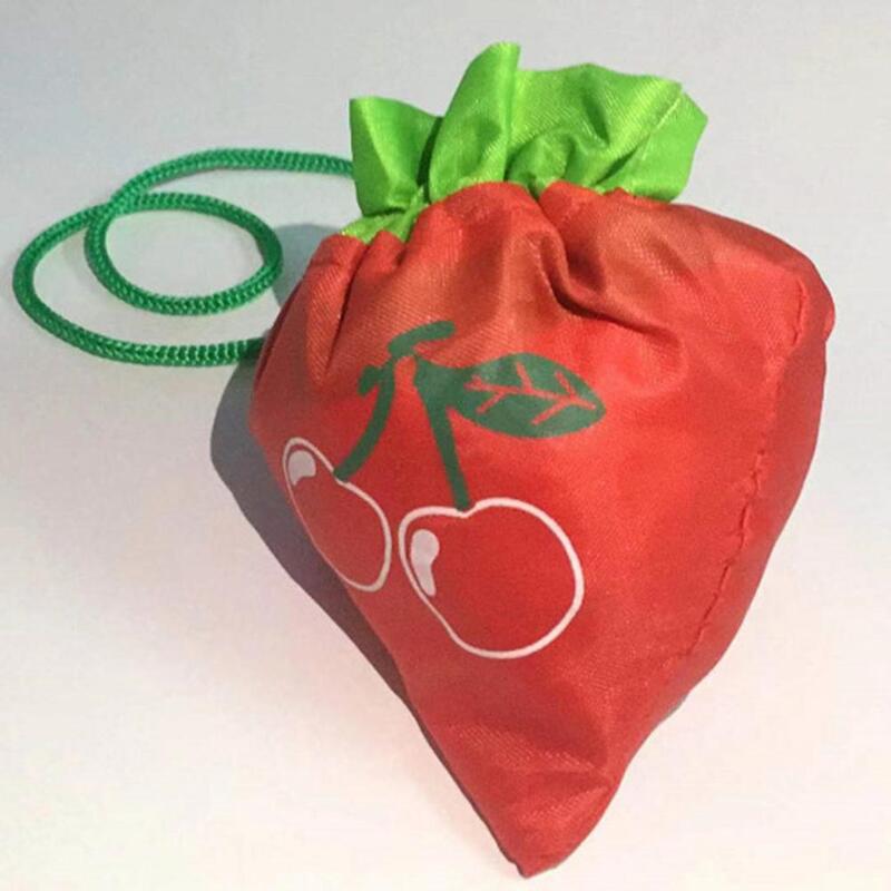 Многоразовая сумка для покупок в форме фруктов, Экологичная Складная тканевая вместительная сумка для продуктов, сумка-тоут