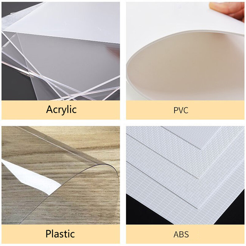 10 Stück Haken klinge PVC-Acryl platte Kunststoff-Schneidwerk zeug Ersatz klingen und kein Griff für Acryl platte
