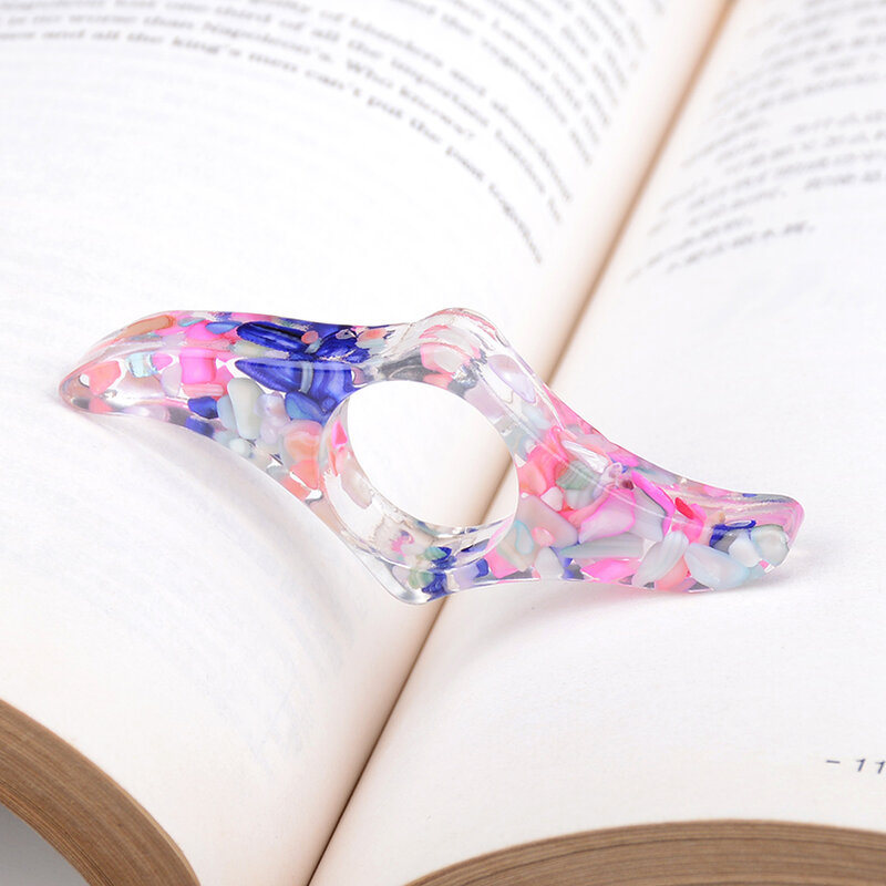 Thumb Book Support Bookmark School Supplies Petal Reading Aids Spreader Marque Page Segnalibro Book Accessories Book Page Holder