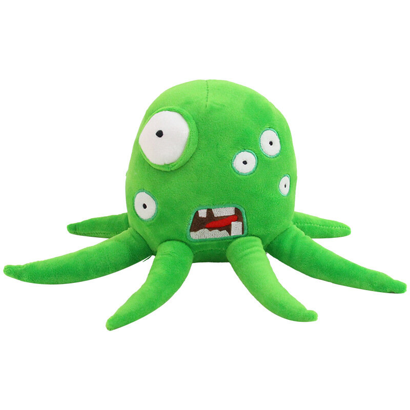 Nieuwe Game Wankele Leven Knuffels Leuke Soft Gevulde Groene Monster Kussen Poppen Voor Kid Kerst Verjaardagscadeau