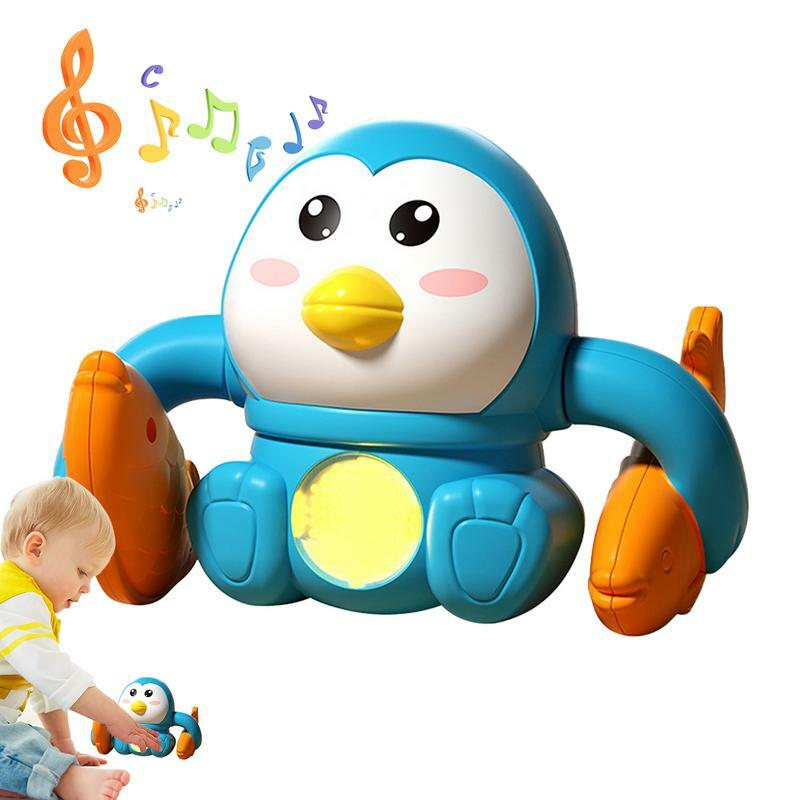 Музыкальная игрушка для ползания развивающая игрушка в форме животного для ползания упражнения чувство направления игрушка для малышей для спальни и детской комнаты