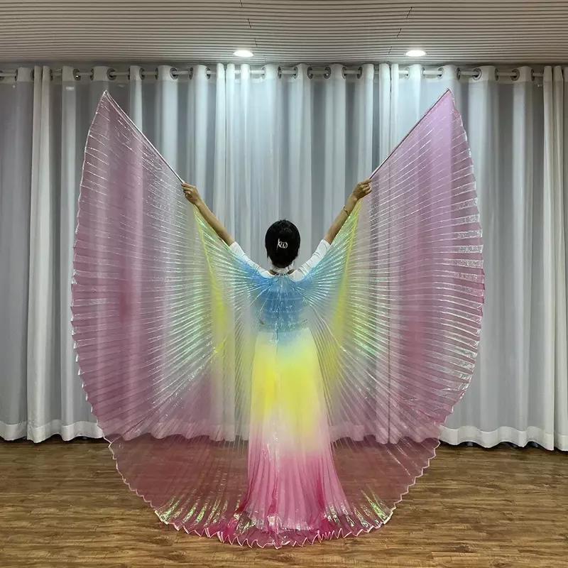 Nowe kobiety występ taniec brzucha skrzydła dla dorosłych taniec brzucha akcesoria do noszenia skrzydła skrzydła skrzydło brzucha