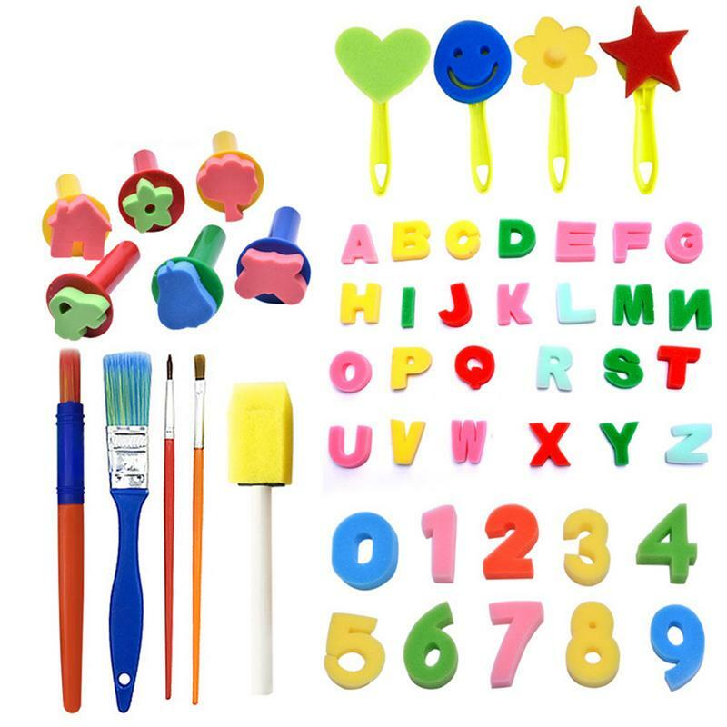 10pcs Assorted Stamps for Kids Self-ink Stamps Children Toy Stamps Smileyy Face Seal Scrapbooking DIY Painting Photo Album Decor