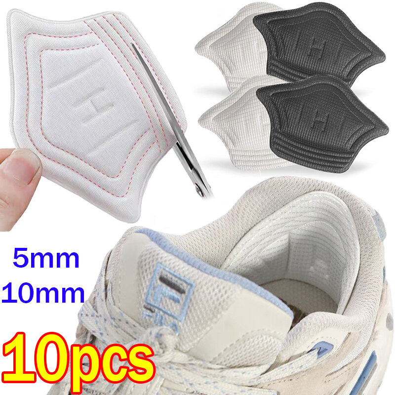2/10pcs adesivi per la schiena del tallone delle donne solette antiusura sportive dimensioni regolabili cuscinetti per scarpe antidolorifici cuscini per la cura dei piedi protezione