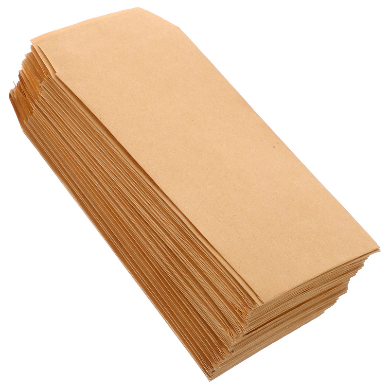 Pequenos Envelopes De Papel Kraft, Pacotes De Poupança De Dinheiro, Envelopes De Chave De Moeda, 11.5x6.4cm