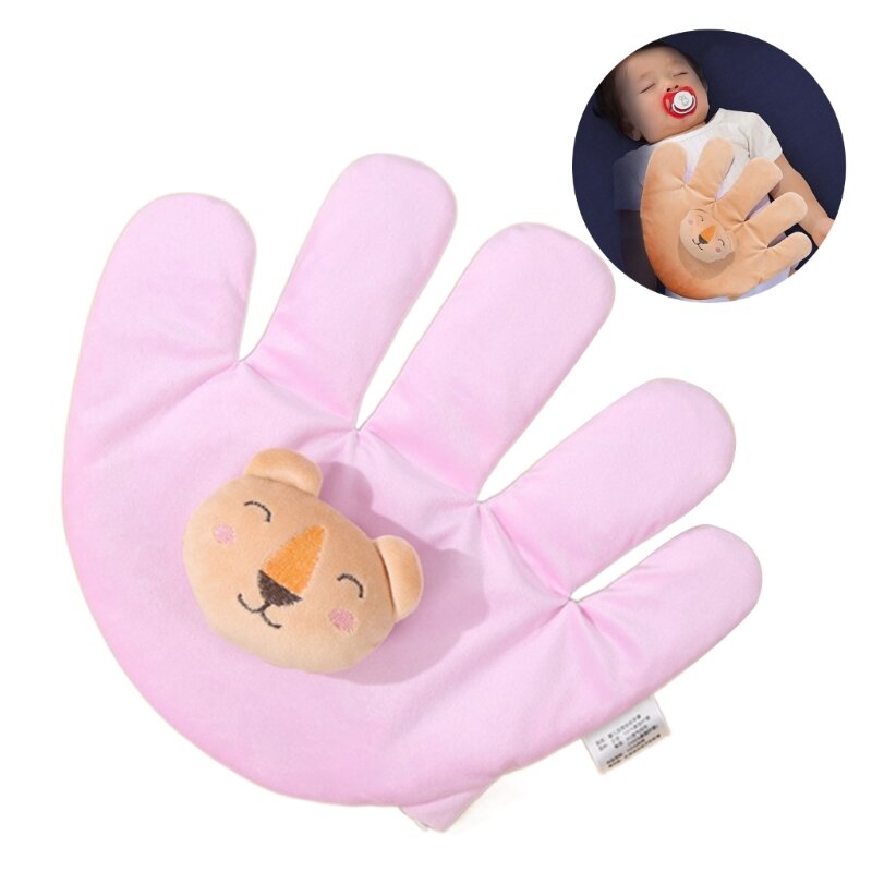 A pressão calmante da palma da mão do bebê evita o sobressalto e o sono para bebês