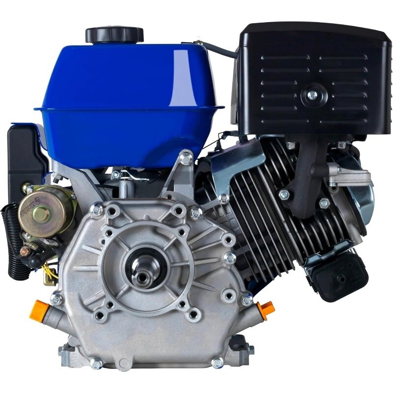 DuroMax XP18HPE 440cc rekoil/Gas elektrik bertenaga 50 negara disetujui, multi-penggunaan mesin, XP18HPE, biru